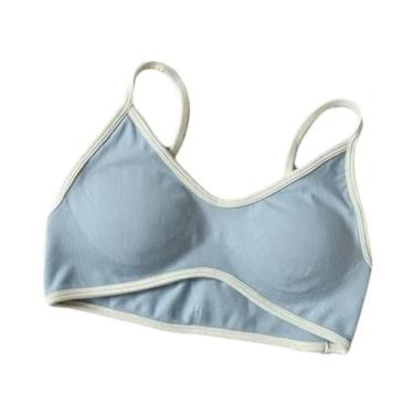 Imagem de Top Esportivo De Yoga E Fitness Sem Costura Com Bloqueio De Cores, Abs