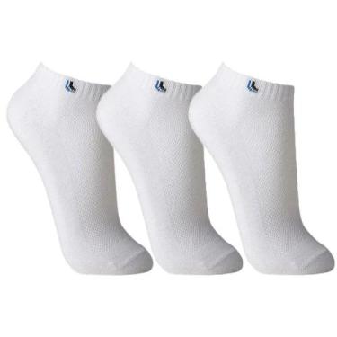 Imagem de Meia Lupo Sport Walk Cano Baixo Kit com 3 Pares  Conforto para Ativida