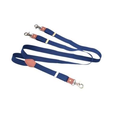 Imagem de Suspensórios Vintage Ajustáveis Para Homens Com 3 Ganchos, Moda Casual