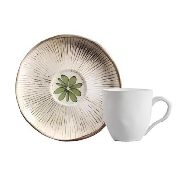 Imagem de Xícara De Chá Com Pires Bio Evergreen 170Ml Porto Brasil
