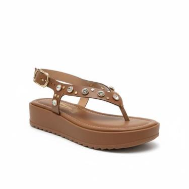 Imagem de Sandália Vizzano Plataforma Mooca Strass Brilho Conforto -, Mooca, 35