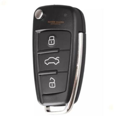 Imagem de Carcaça Chave Canivete Audi A1 A3 A4 A5 A6 Q3 Q5 Q7 Tt RS8 - XCA