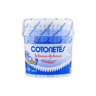 Imagem de Hastes Flexíveis Cotonetes Johnson & Johnson Pote 150un