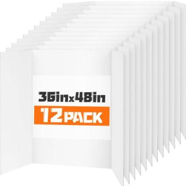 Imagem de Cartolina Tríptica TUXIYA 12 Unidades 91 x 122 cm Branca