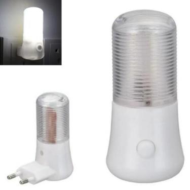 Imagem de Abajur Luminária Tomada Luz Noturna Led Emergência - Zn, Bivolt