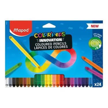 Imagem de Lapis De Cor 24 Cores Infinito Maped Infinity Color Peps