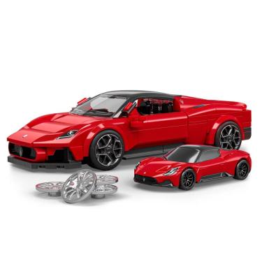 Imagem de Blocos De Montar - Maserati Mc20 - 250 Peças - Hot Wheels - 1:32 - Mattel