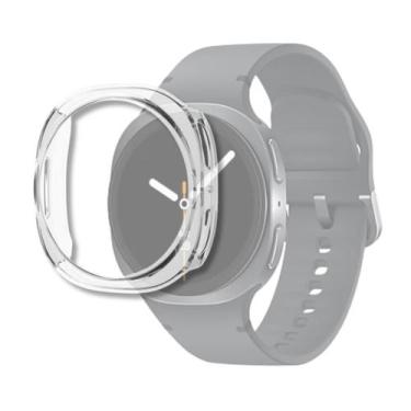 Imagem de Capa Bumper Para Galaxy Watch 8 - Transparente - Esquire Tech, 44mm