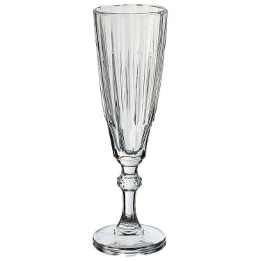 Imagem de JOGO 6 TAÇAS CHAMPANHE HOME&CO ECO CRYSTAL 260ml 21x6x6cm TRANSPARENTE