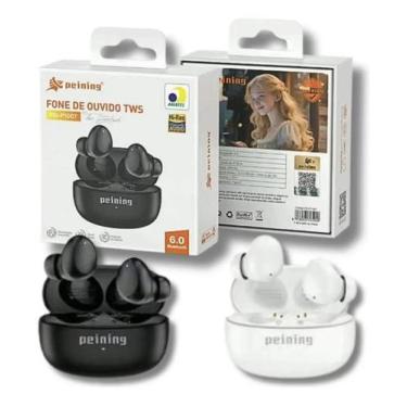 Imagem de Fone De Ouvido Sem Fio Bluetooth 6.0 Tws Peining Peip1007, Preto