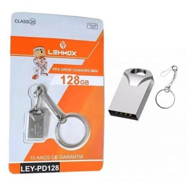 Imagem de Pen Drive Chaveiro Mini 128gb Lehmox
