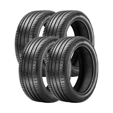 Imagem de Jogo 4 Pneus Michelin Aro 20 Pilot Sport 4 SUV 255/45R20 105Y, 5 anos 