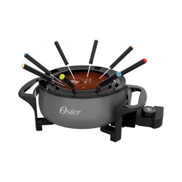Imagem de Panela Elétrica para Fondue Oster OFND100 1000W com 4 Níveis de Temperatura Cinza 220V