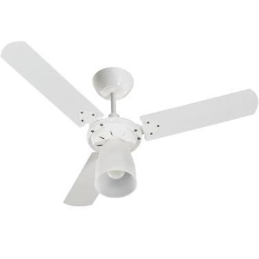 Imagem de Ventilador de Teto Vent Marbella 3 Pás CLM New Branco 130W 110V