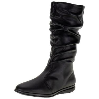 Imagem de Bota feminina cano médio piccadilly - 261025, Preto, 37