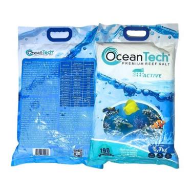 Imagem de Sal Marinho Para Aquarios Reef Active 6,7kg - Ocean Tech