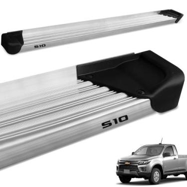 Imagem de Estribo Lateral S10 CS 2012 a 2021 Aluminio Natural A3 - Gtnox