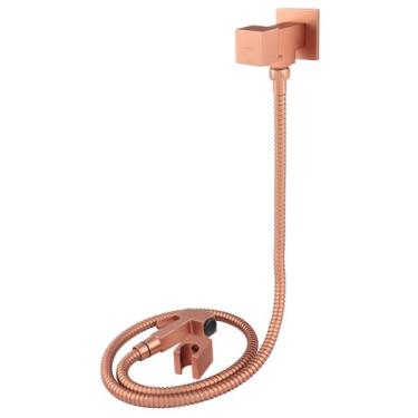 Imagem de Ducha Higiênica Rainha Square 1/4 de Volta Metal 82017 C100, Rose Gold