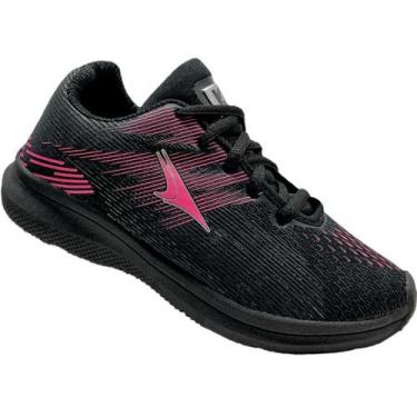 Imagem de Tenis Infantil Menina Kids Colegial Escolar Extra Leve K2, 31, Preto, 