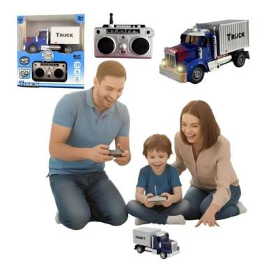 Imagem de Caminhao Infantil Com Controle Remoto Super Prime Truck - Genérica