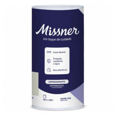 Imagem de Esparadrapo Impermeável 10cm X 4,5m - Missner (2uni)