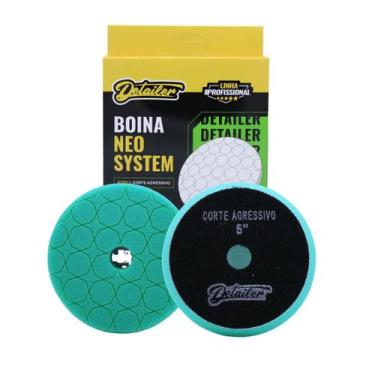 Imagem de Boina espuma verde step1 neo system 5" corte agressivo detailer