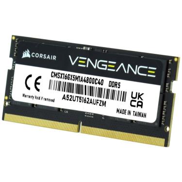 Imagem de Memória RAM para Notebook Corsair Vengeance DDR5 16GB 4800MHz CMSX16GX5M1A4800C40