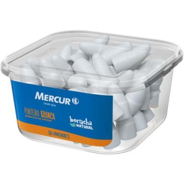 Imagem de Borracha Ponteira Branca 50 P/LAPIS - Mercur