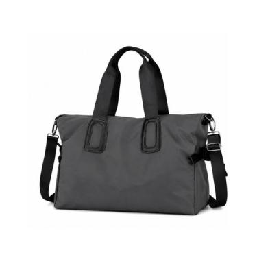 Imagem de Bolsa Feminina Grande Multiuso Academia Viagem - - Sport, Cinza grafit