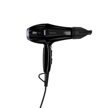 Imagem de Secador de Cabelo WAP INTENSE PRO WS2500 2500W Tecnologia Infra-Iônica 3 Temperaturas Preto WAP 110V 10CM