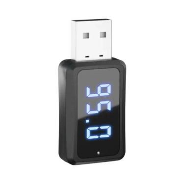 Imagem de Transmissor E Receptor Mini USB Bluetooth 6.0 Com Display LED, Kit De 