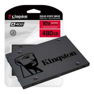 Imagem de Hd Ssd 240Gb Sata 3 Kingston A400, 480, Cinza, 1