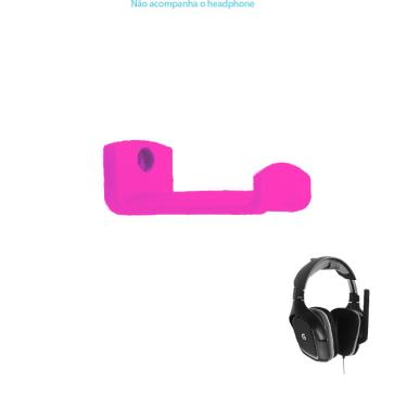 Imagem de Suporte Headphone Headset De Parede - 5 Cm
