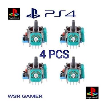 Imagem de 4 ANALOGICOS 3D PS4 BOTÃO DE CONTROLE DIRECIONAL PS4