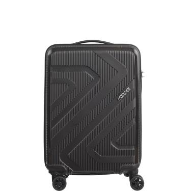 Imagem de Mala de Bordo Pequena Viagem Polipropileno American Tourister Camboriu Cadeado Tsa Rodas 360º Preta