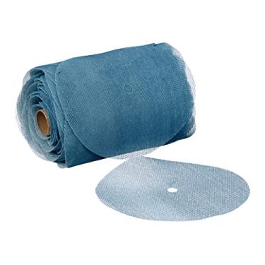 Imagem de 3M Rolo de disco Blue Net 36420, 15 cm, 80+ grau, pacote com 100, o melhor da classe, virtualmente livre de poeira, rolo de folha abrasivo