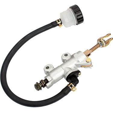 Imagem de Cilindro mestre do freio traseiro do pé reservatório do cilindro mestre do freio traseiro resistente para a maioria dos quadriciclos Pit Bike