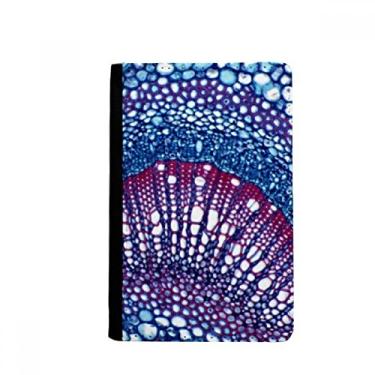 Imagem de Plant Science Cell Padrão Microcósmico Porta Passaporte Notecase Burse Carteira Capa Cartão Bolsa, Multicolor