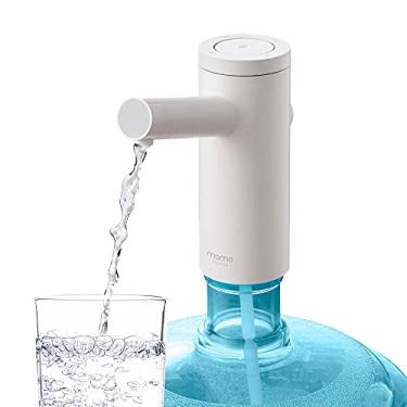 Imagem de Bomba Elétrica para Galão De Água, 4 Funções, Momo M4, Bebedouro 10 e 20 Litros, Momo Lifestyle, Memória Inteligente, BPA Free, Bivolt 110v / 220v (Branco Polar)…