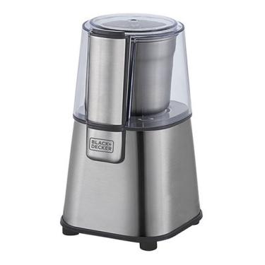 Imagem de Moedor De Café E Grãos Inox Mg200 220v Black Decker MG200