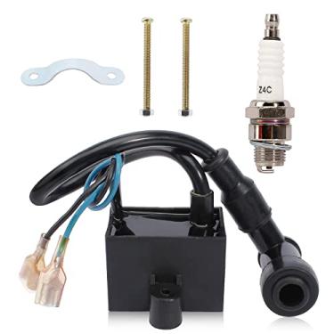 Imagem de QAZAKY CDI Bobina de ignição para 49cc 50cc 60cc 66cc 70cc 80cc 2 tempos Motocicleta Motorizada Bicicleta