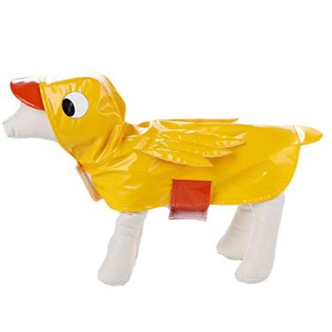 Imagem de Fantasia de Halloween para Cães Balacoo Fantasia de Natal para filhotes Cosplay Roupas em forma de patoBalacoo S amarelo