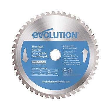 Imagem de Evolution Power Tools 9'' BLADEST Lâmina de corte de aço fino, 23 cm x 68 dentes