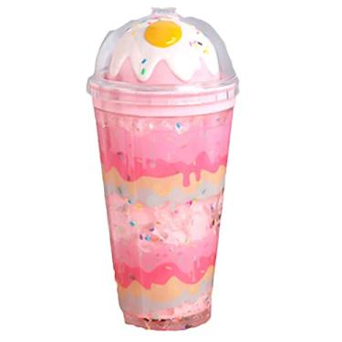 Imagem de Copo de viagem infantil de unicórnio com palha para garota, copo de gelo para freezer, caneca gelada com alça para tampa para piquenique festa aniversário (rosa ovo, 430 ml)