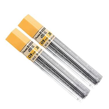 Imagem de Pentel Grafites Minas 2B 0.9mm 2 Tubos SM/50-2B9