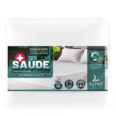 Imagem de Protetor de Colchão Queen Size Impermeável Lynel + Saúde Premium Algodão