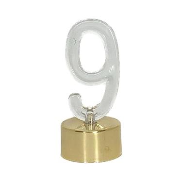 Imagem de O Topo de Bolo vela em formato de Número com Led Colorido (CLIQUE e Escolha Seu Número) (9)