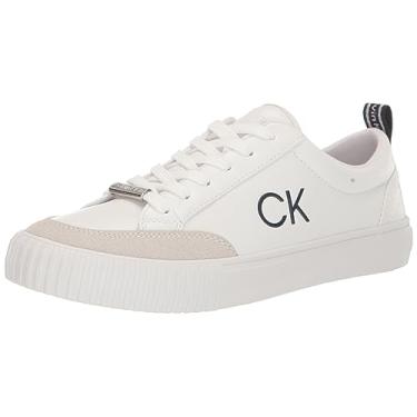 Imagem de Calvin Klein Tênis feminino Lariss, Branco 141, 35