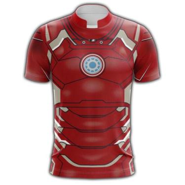 Imagem de Camiseta Personalizada Super - Heróis Homem De Ferro - 019 - Elbarto P