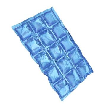 Imagem de BOLSA DE GELO FLEXIVEL ECOLOGICO DE PLASTICO AZUL NA SOLAPA